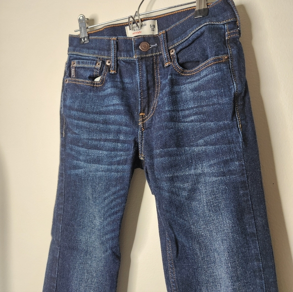Abercrombie Kids Straight Leg Blue Jeans Size 9 10 Boys - Picture 2 of 6